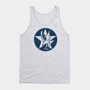 USA Fighting Squadron Insignia Tank Top